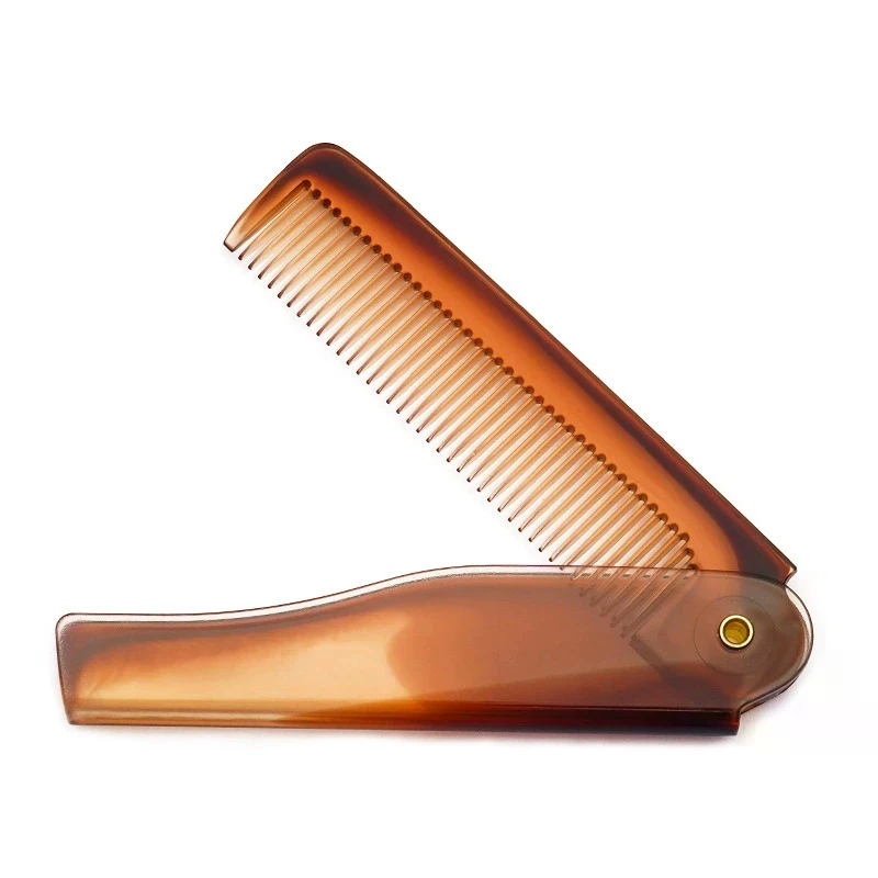 Beard Oil - Portable Foldable Pocket Combs Oil Head