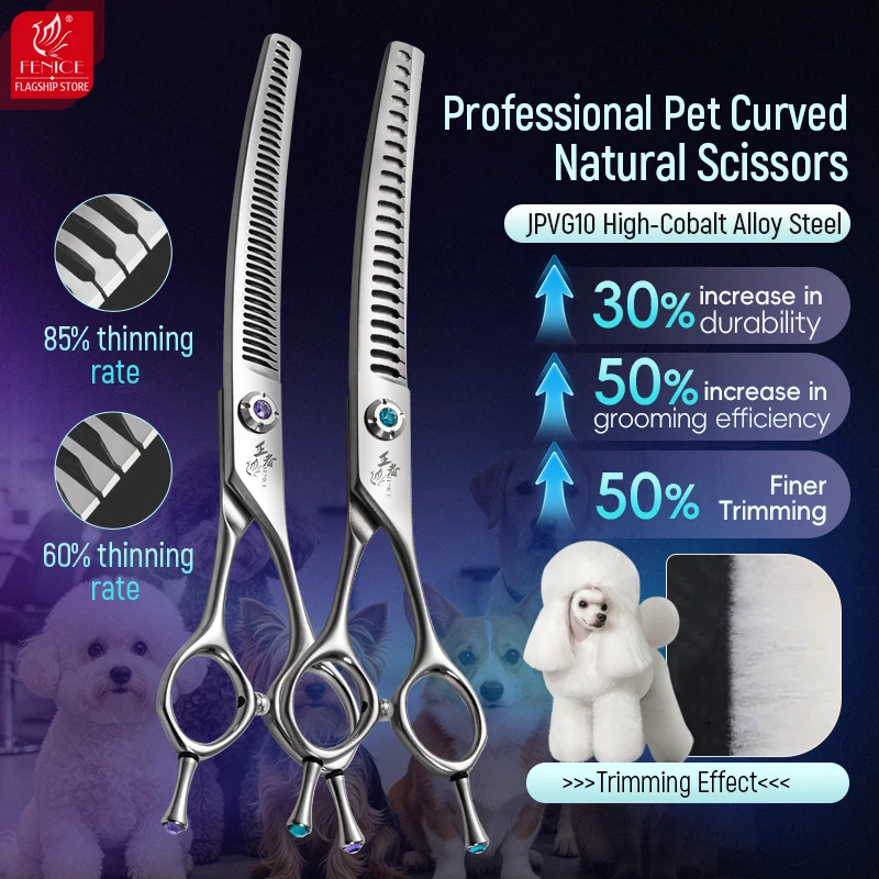 Fenice King Series 7 Inch VG10 - Grooming Scissors recension och pris