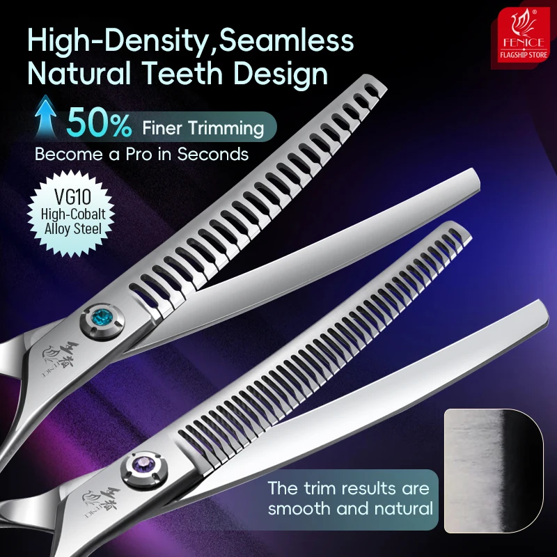 Fenice King Series 7 Inch VG10 - Grooming Scissors recension och pris