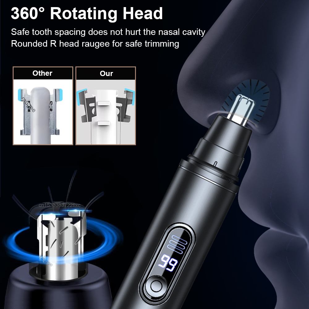 Electric Nose and Ears Remover - Nose Trimmer recension och pris