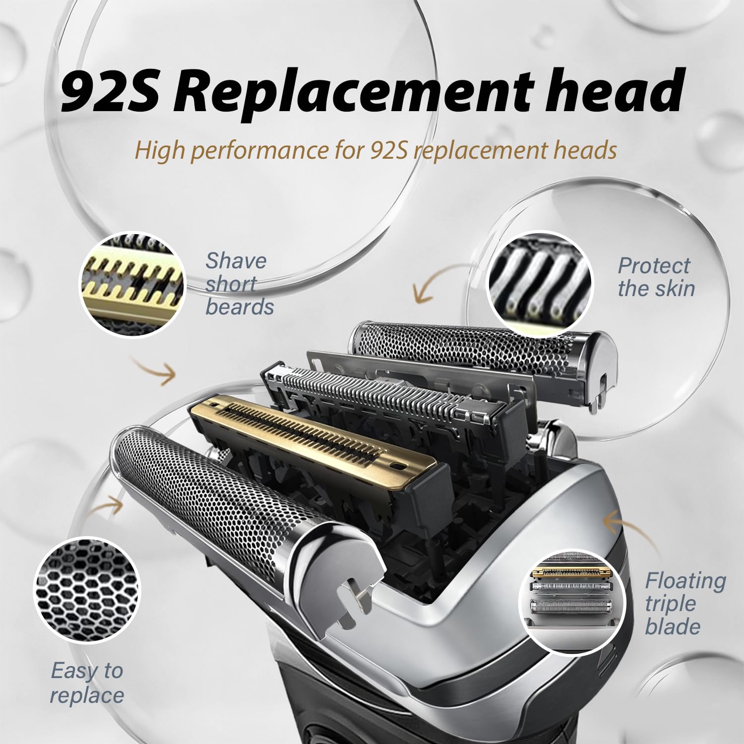 New 92S Replacement Foil Head  - Electric Razor recension och pris