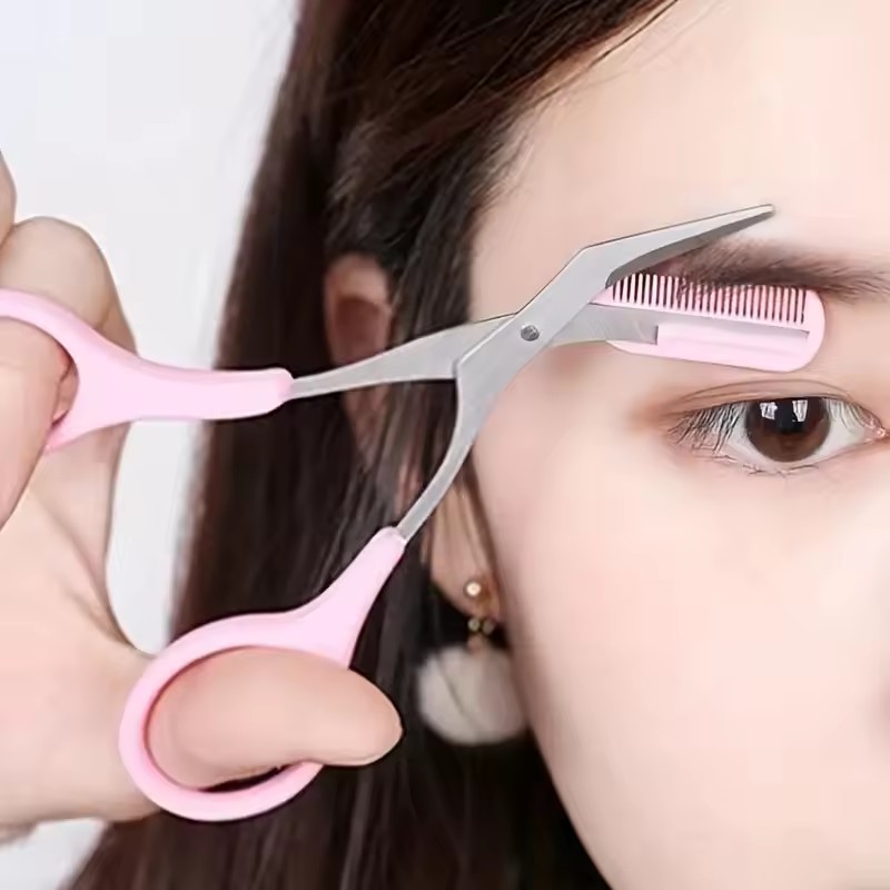 Safe Eyebrow Scissors with Com - Electric Razor recension och pris