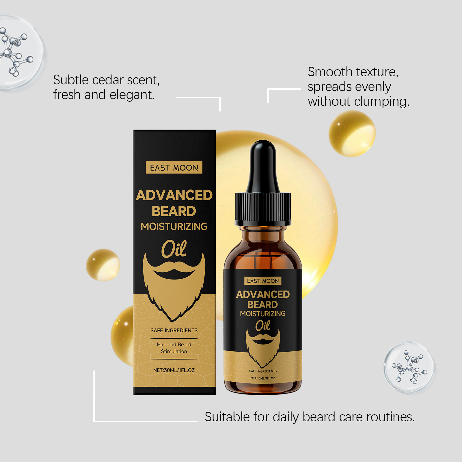 East Moon Rosemary Beard Softe - Beard Oil recension och pris