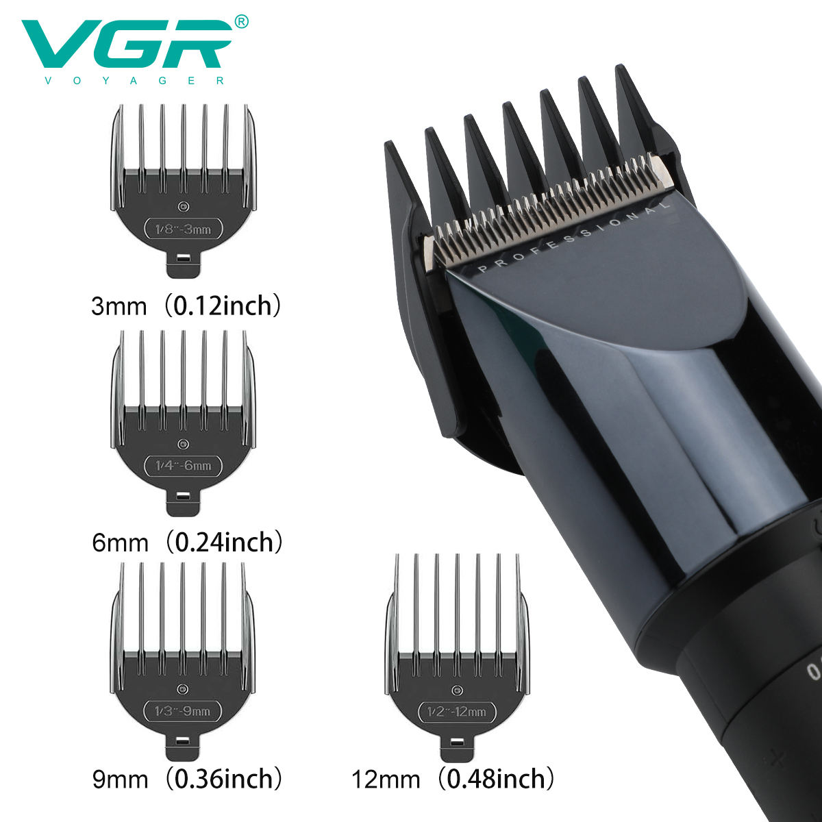 VGR 698 high-end hair clipper, - Electric Shaver Rotary recension och pris