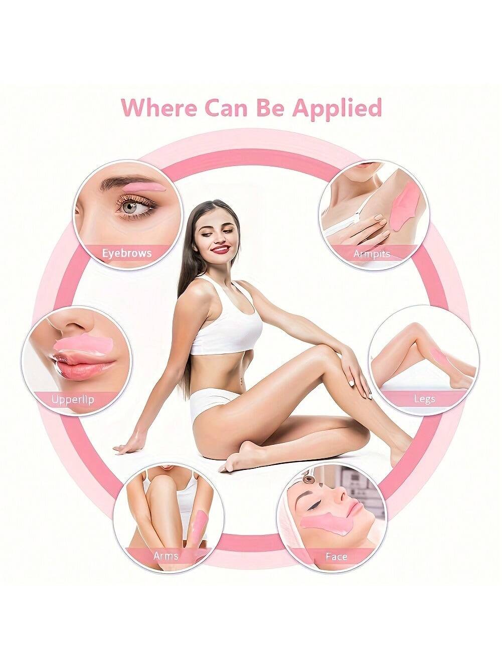 Waxing Kit Hair Removal Women  - Nose Trimmer recension och pris
