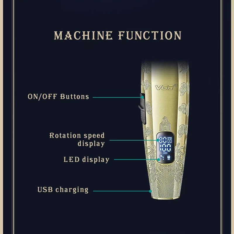 VGR V-265 Electric Hair Trimme - Body Trimmer recension och pris