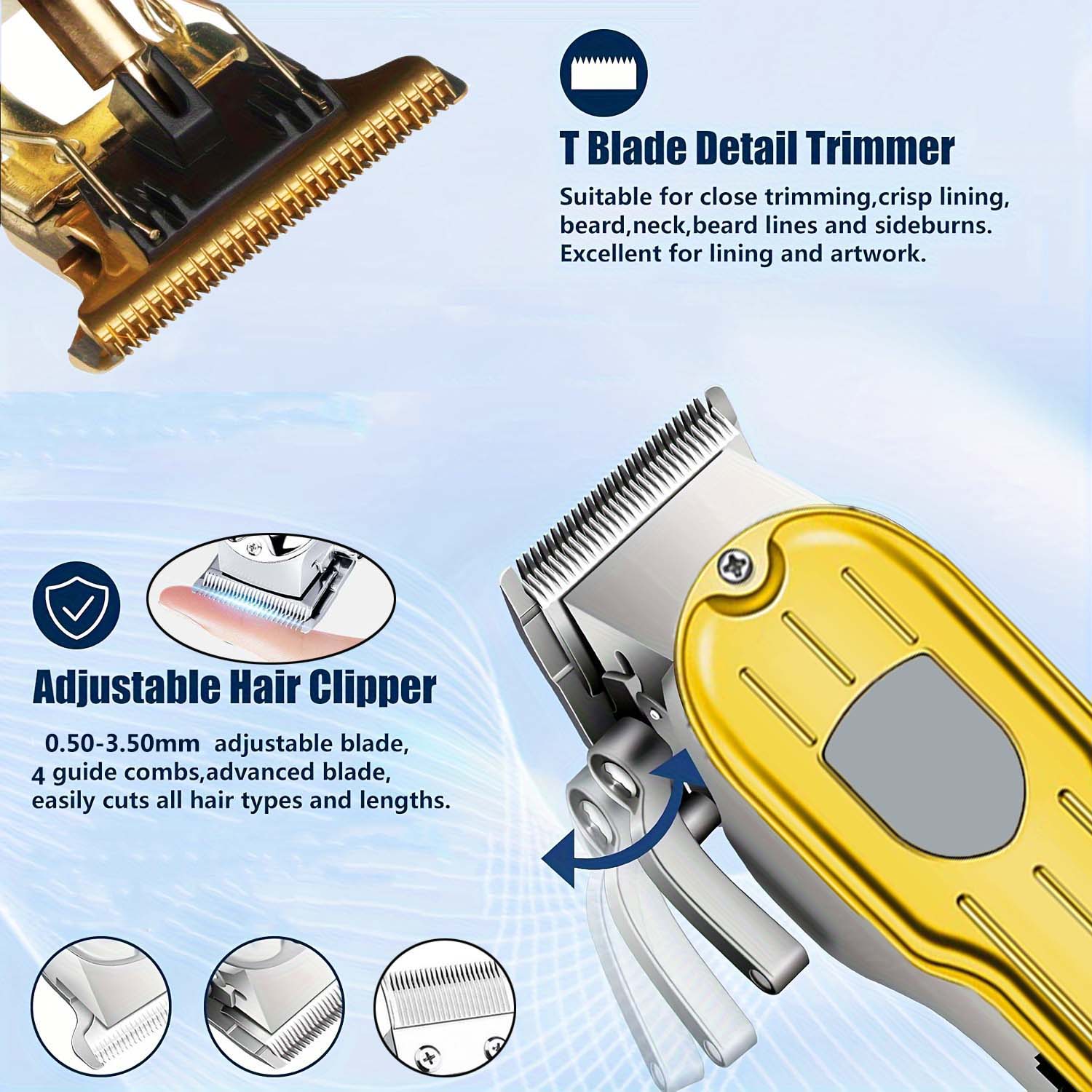 2 in 1 Electric Hair Clipper & - Grooming Kit recension och pris