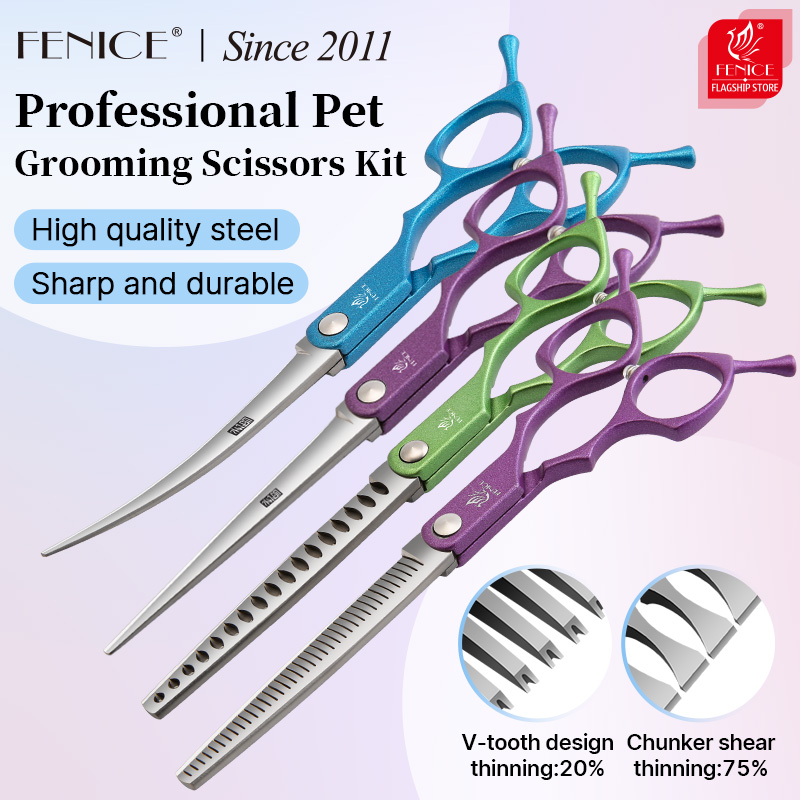 Fenice 6.5 Inch Colorful Strai - Grooming Scissors recension och pris