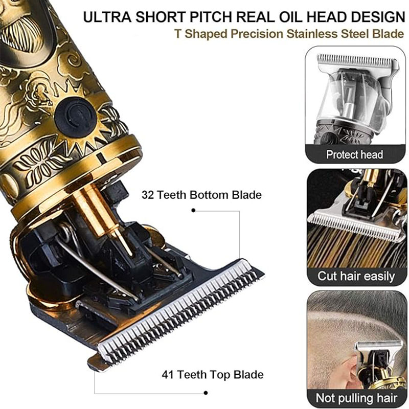 Rechargeable Mens T9 Carving H - Electric Shaver Rotary recension och pris